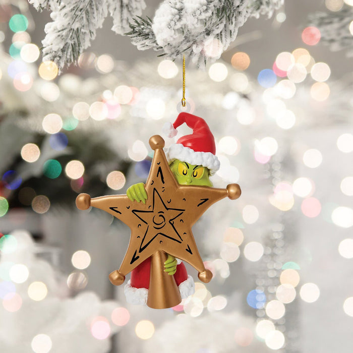 Green Headdress Grinch Christmas Tree Pendant Decoration