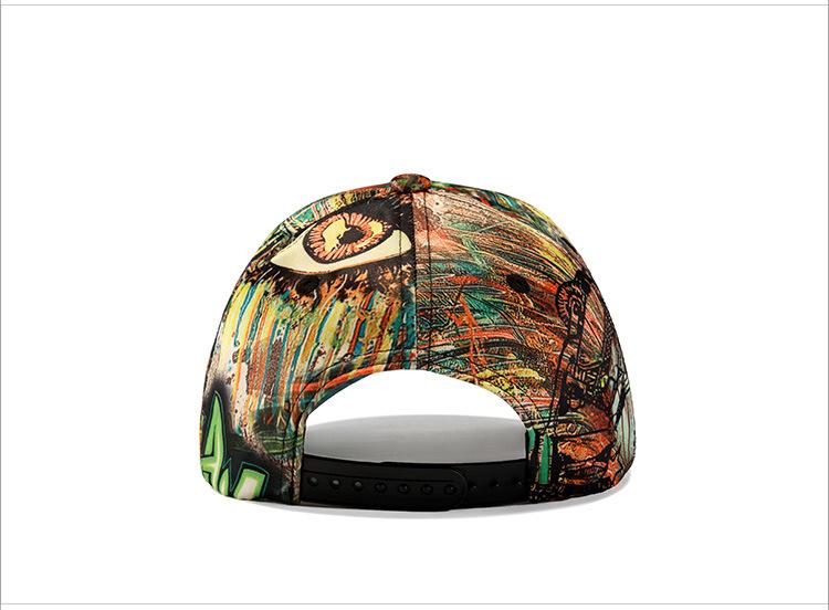 New Outdoor Sun Hat Personality Graffiti Baseball Cap