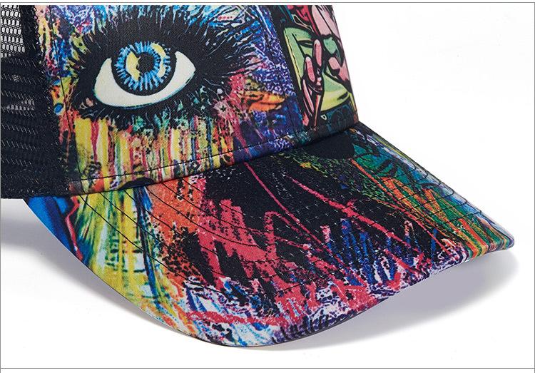 New Summer Baseball Cap Graffiti Sun Hat