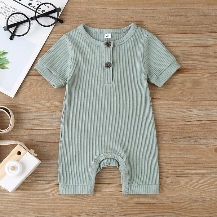 Summer Short Sleeve Baby Romper