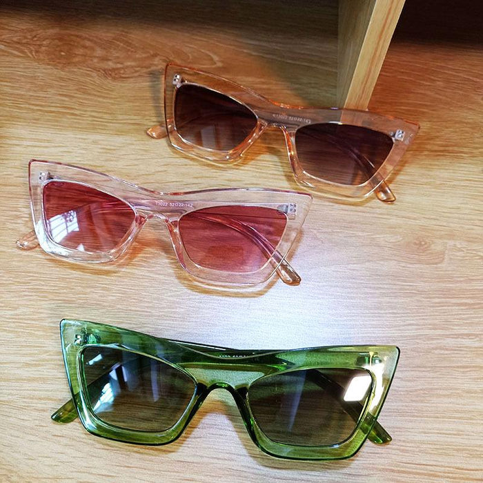 Fashion Personality Small Frame Cat's Eye Sunglasses