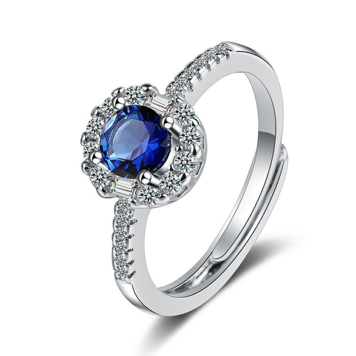New Fashion Niche Zircon Open Ring