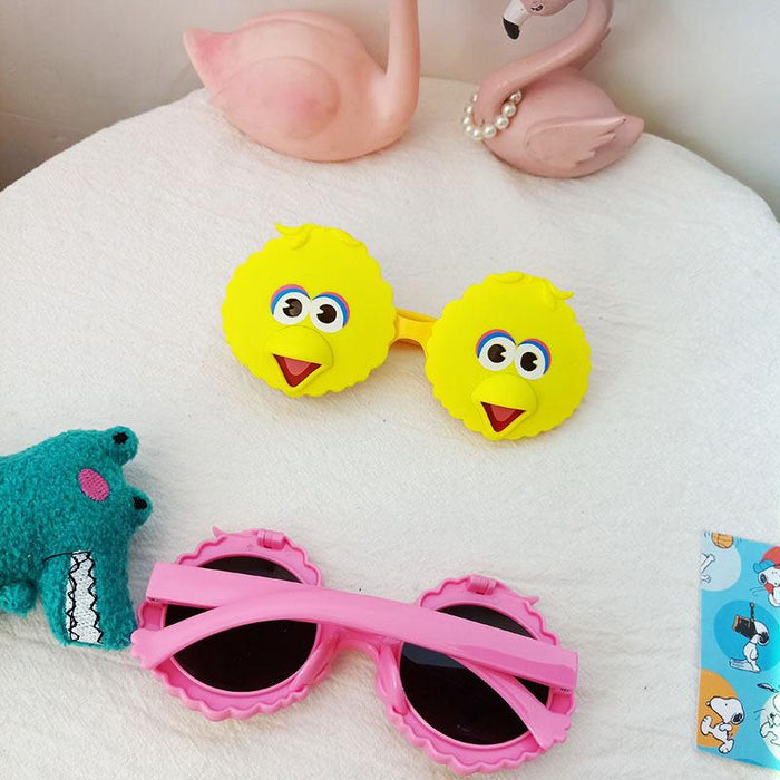 Cute Cartoon Birds Silicone Children's Polarized Sunglasses