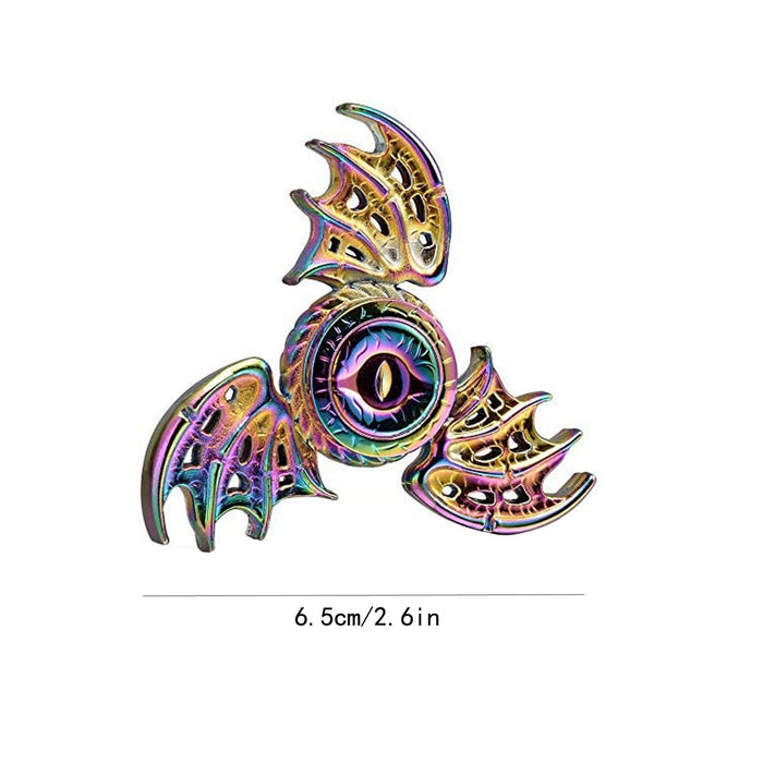 Simple dimming rainbow fidget spinner dragon wing spinning top