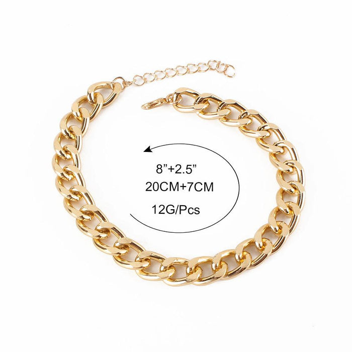 Fashion Simple Personality Metal Chain Foot Decoration Women's Retro Foot Chain