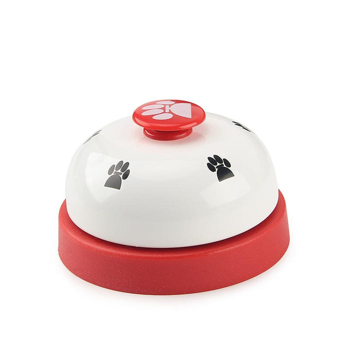 Pet Toy Training Called Dinner Small Bell Footprint Ring