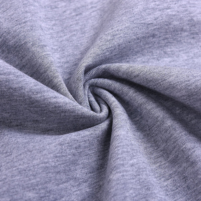 Girls' small flying sleeve khakis imitation denim waist pants hair hoop three piece set