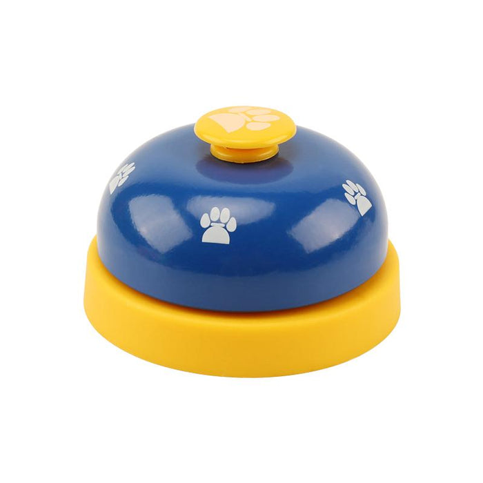 Pet Toy Training Called Dinner Small Bell Footprint Ring