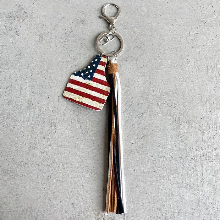 Western Style Key Chain Leather Key Chain National Style Pendant