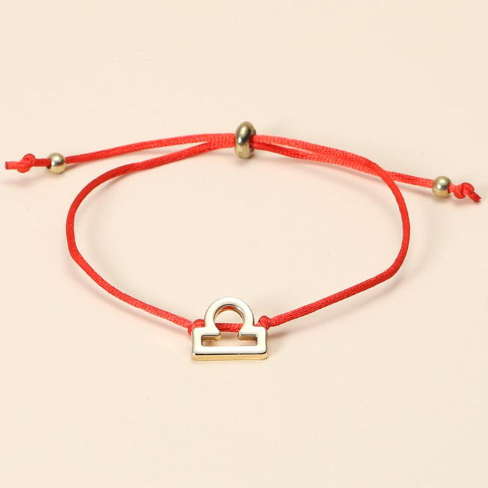 Twelve Constellations Bracelet Constellation Card Bracelet