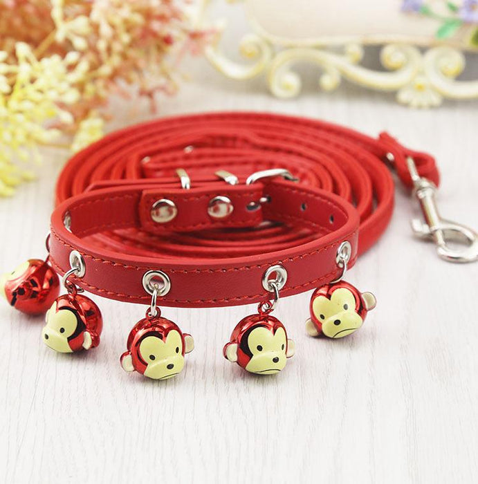 Bells Cartoon Small Dog Collar