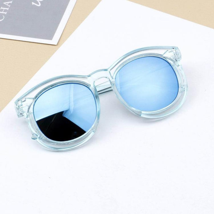 Children's Sunglasses double frame hollowed out colorful