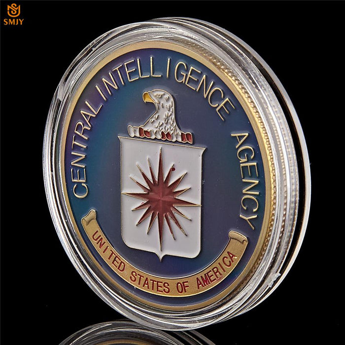 USA CIA Central Intelligence Agency Metal Coin