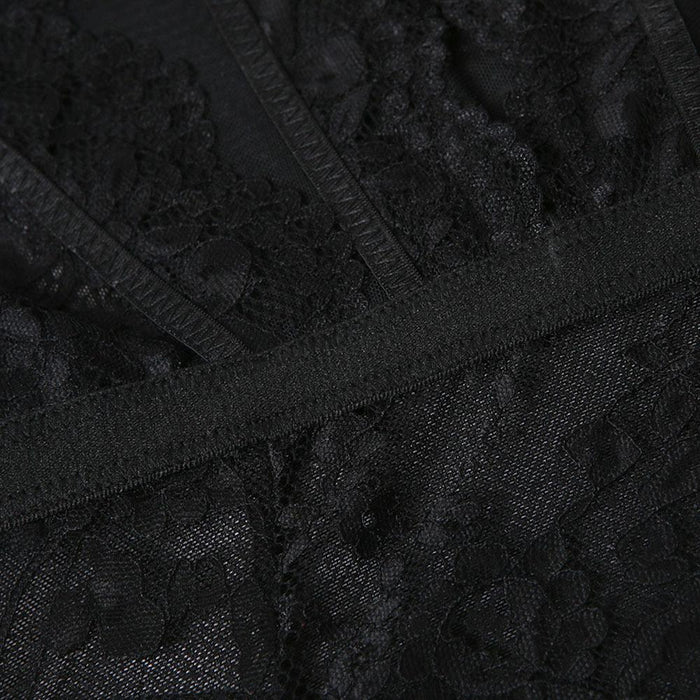 Sexy Lace Lingerie Women Base Layer Underwear Bodysuit