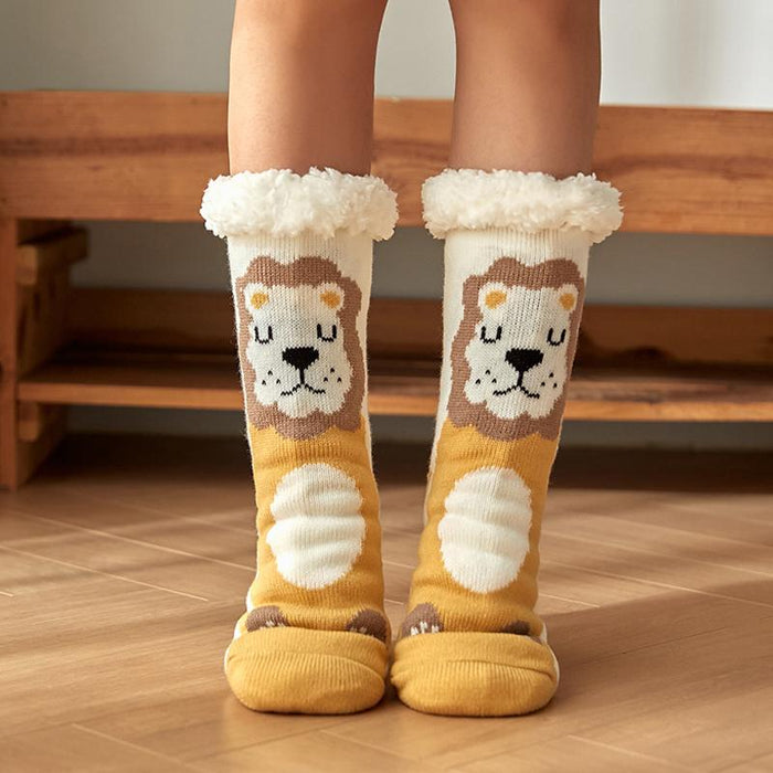 Cute Warm Socks Thicken Plus Cotton Winter Women Socks