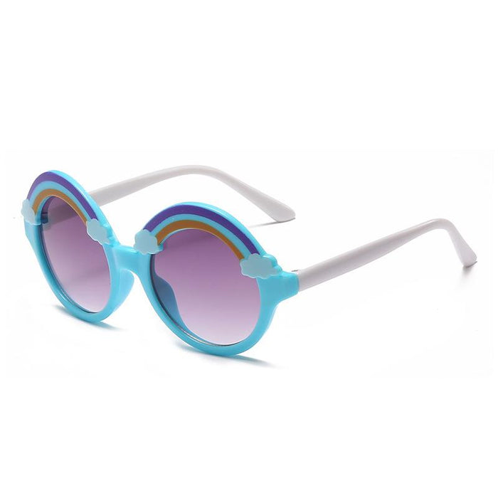 Children's cartoon rainbow animation Sunglasses