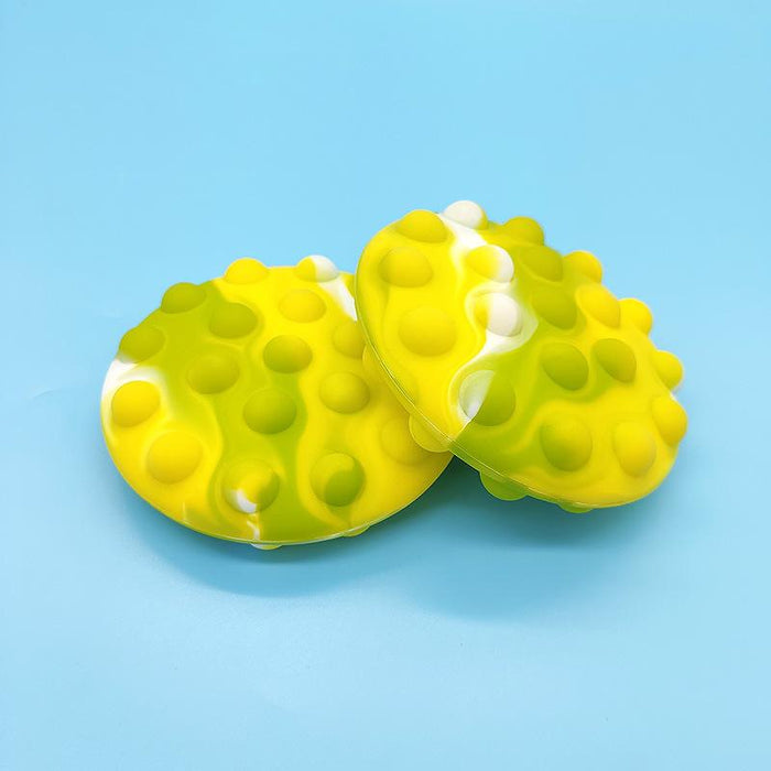 Pop It Fidget Toys Multicolor 3D Silicone Decompression Ball