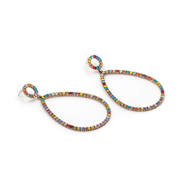 New Creative Versatile Women's Round Fashion Earrings Accessories