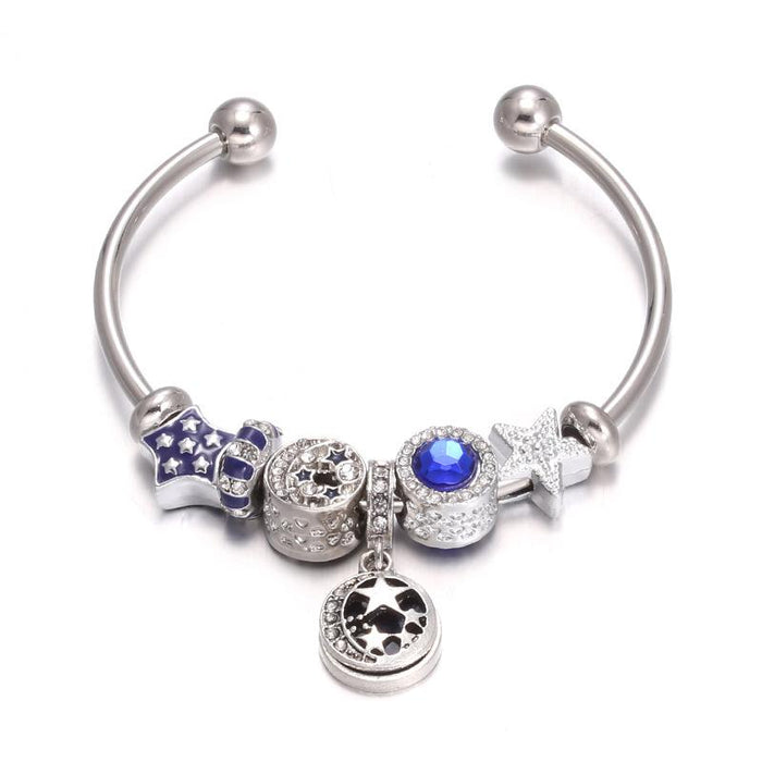 Blue Starry Ocean Dream Catcher Series Bracelet