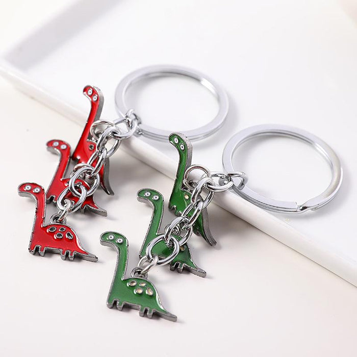 Exquisite Creative Cartoon Dinosaur Keychain