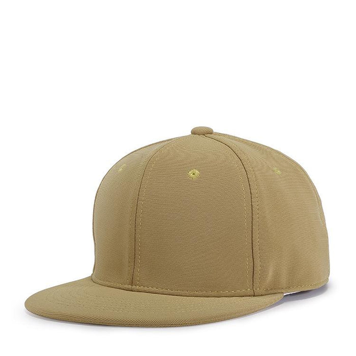 Black Breathable Simple Baseball Cap Solid Color Flat Brim Cap
