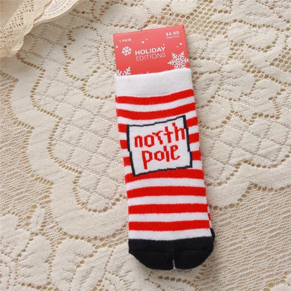 Children Cotton Boys Girls Warm Christmas Socks
