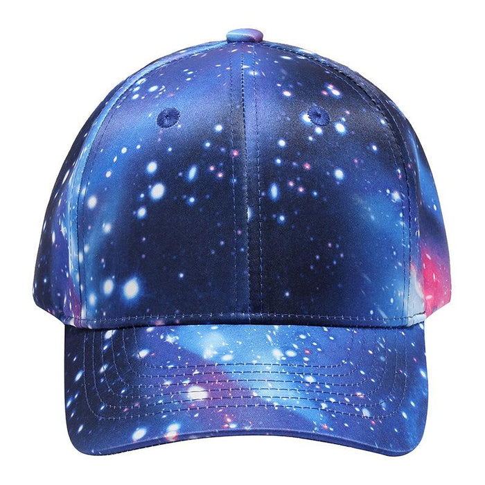 New Baseball Cap Starry Polyester Peaked Cap