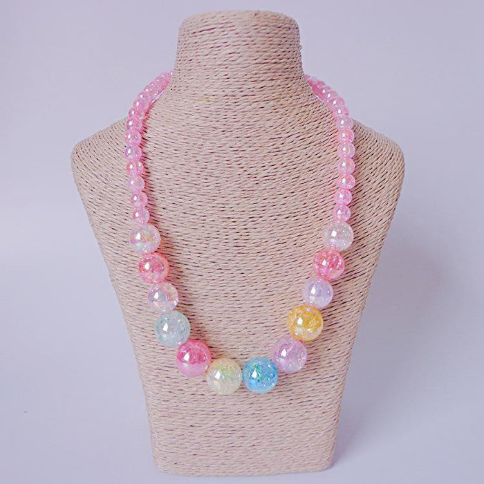 Girls' Colored Beaded Jewelry