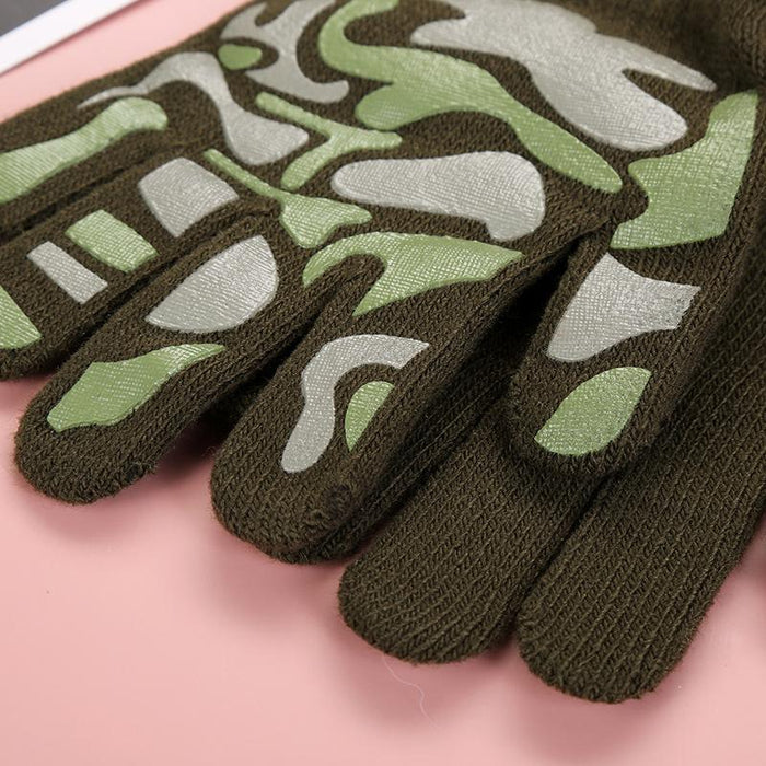 Children Camouflage Gloves