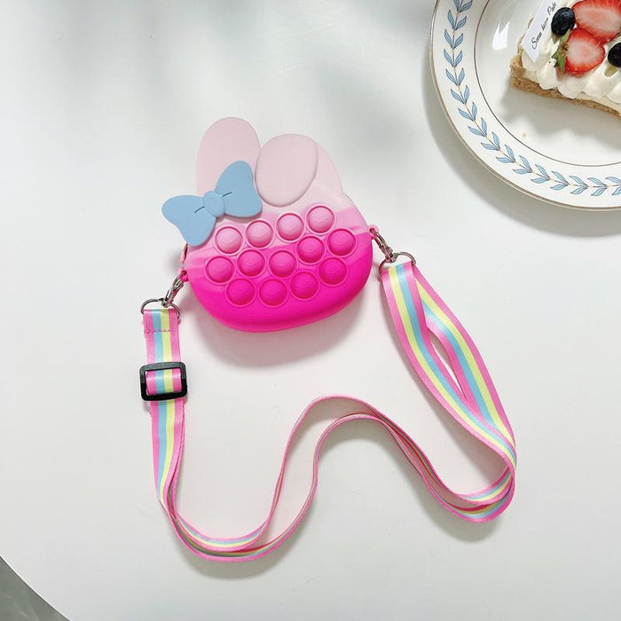 Bow powder diagonal bag toy