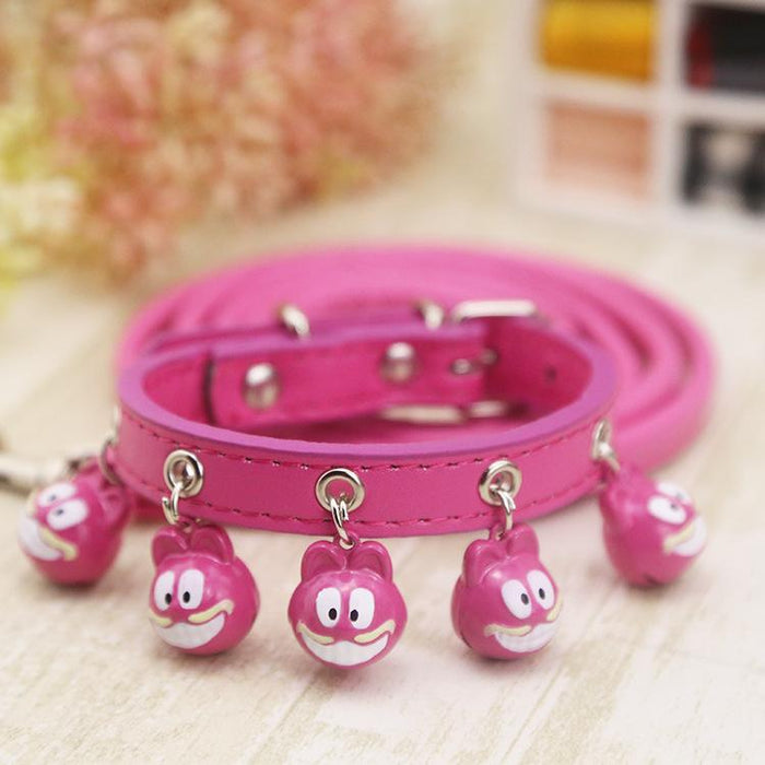 Bells Cartoon Small Dog Collar