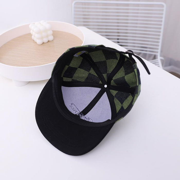 Summer Thin Sun Protection Adjustable Flat Brim Children's Cap