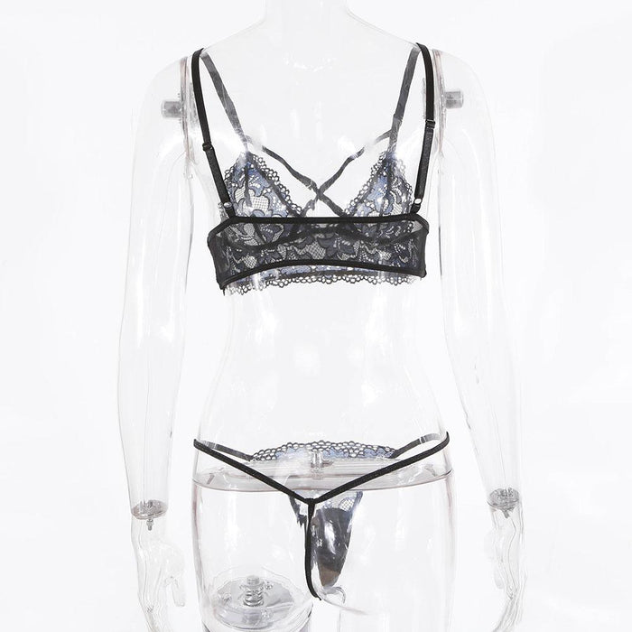 Women's Sexy Lace Lingerie Underwear Set