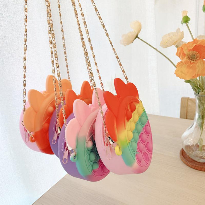 Bag Fingertip Crossbody Bag Bubble Decompression Toy Backpack