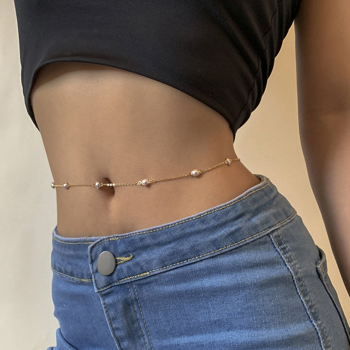 Simple Temperament Sexy Female Waist Chain Body Chain