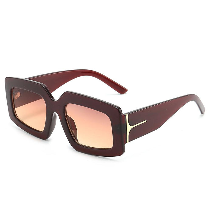 T-box Sunglasses stripe RETRO SUNGLASSES