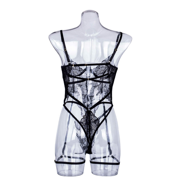 Women Sexy Lace One-piece Lingerie Fashion Bodysuit