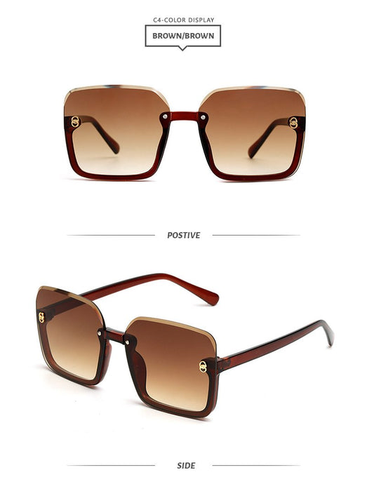 Half frame sunglasses and UV resistant Sunglasses