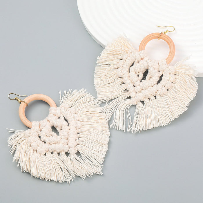 Women's Bohemian Handmade Tassel Earrings