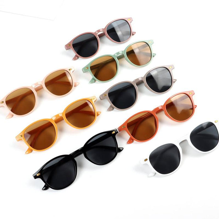 Children's Sunglasses meter nail round frame sunglasses