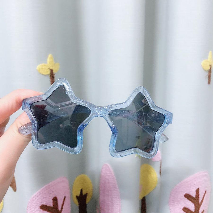 Children's cool Frame Sunglasses five pointed star