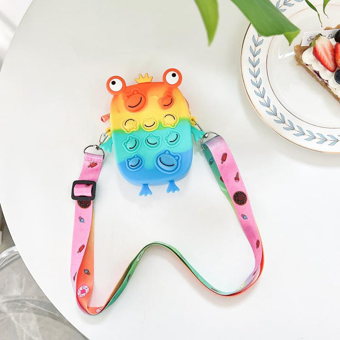Youth coin purse press fingertip toy