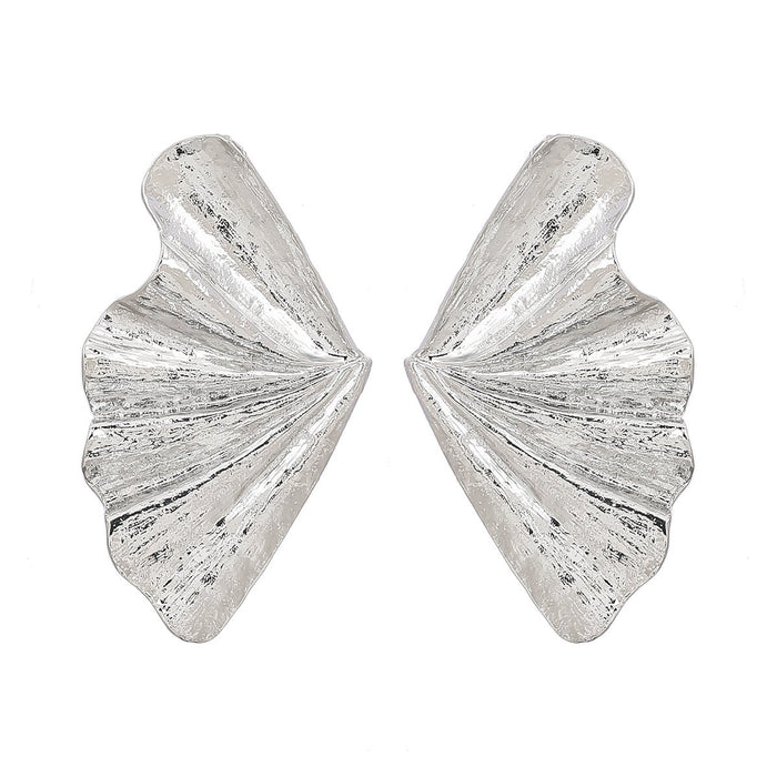 Exaggerated Maple Leaf Simple Design Vintage Earrings