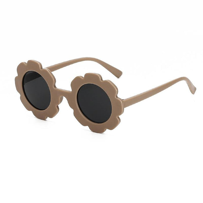 Children's Sunglasses round frame frosted glasses