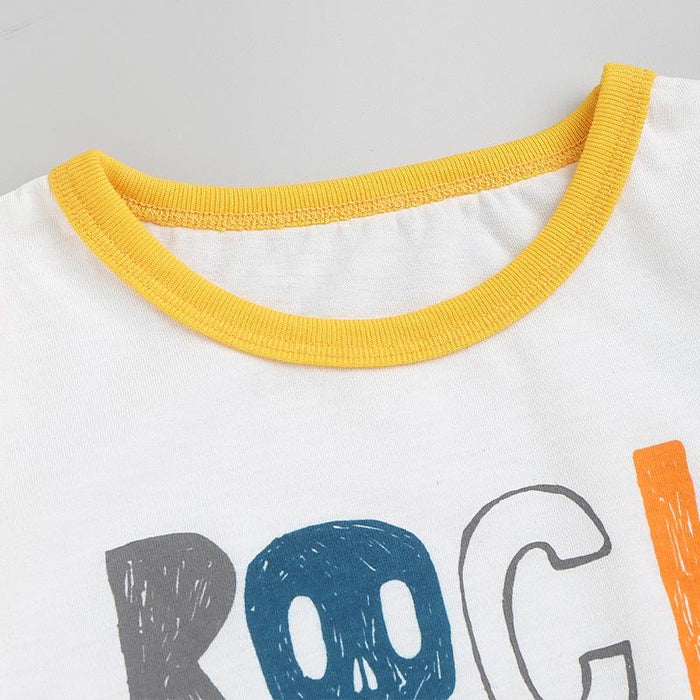 Children's short sleeved Shorts Set