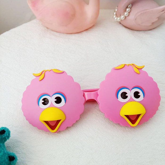 Cute Cartoon Birds Silicone Children's Polarized Sunglasses