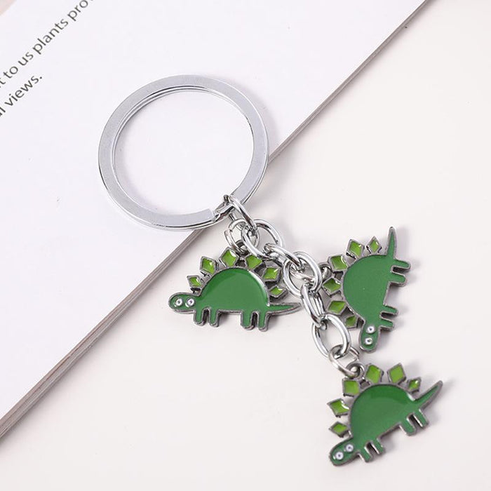 Exquisite Creative Cartoon Dinosaur Keychain