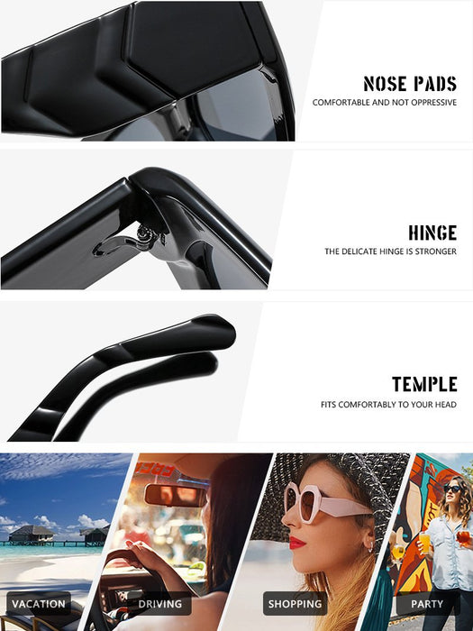 Retro fashion sunglasses