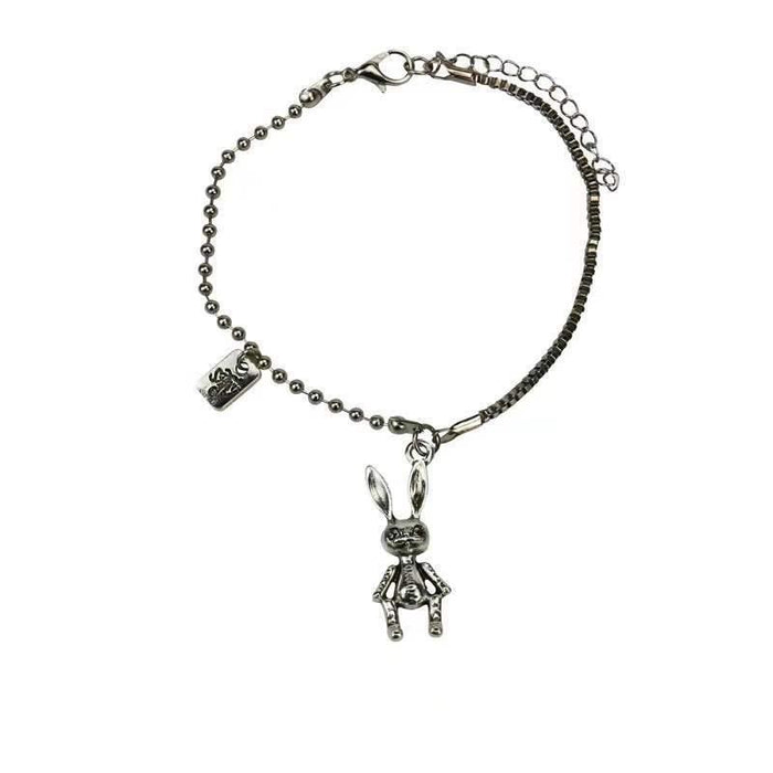 New Fashion Creative Mechanical Rabbit Pendant Bracelet