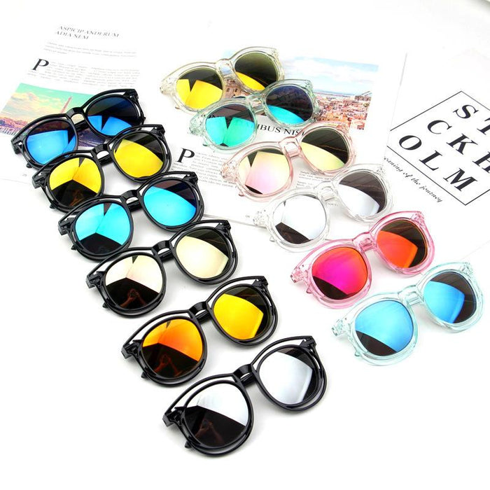 Children's Sunglasses double frame hollowed out colorful